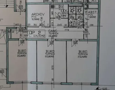 3-Zimmer-Gewerbeimmobilie mieten in Wien – 117 m², € 1.150 – Bild 12 von 12