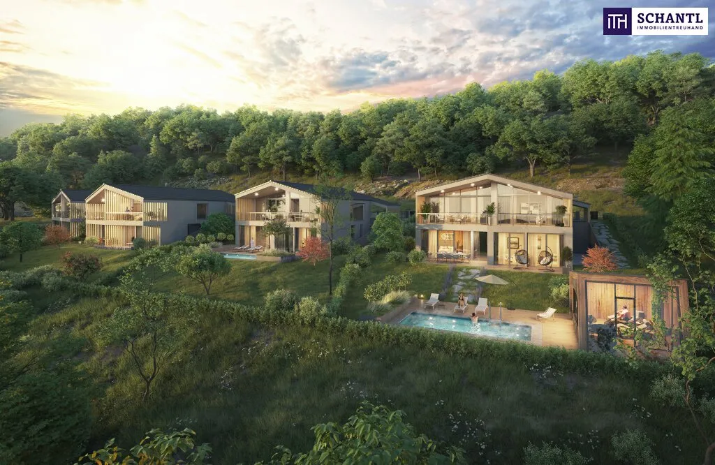 BAUGRUND TRIFFT AUF LEBENSQUALITÄT! Grundstücke in Bestlage mit genehmigter Luxusvilla! Ihre Chance auf ein Zuhause mit unverbaubarem Grünblick! Gleich anfragen und begeistern lassen! - Ansicht 2