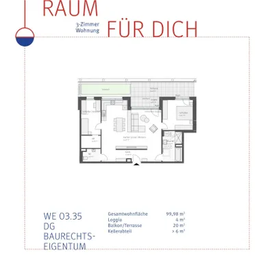 3-Zimmer-Wohnung kaufen in Salzburg Stadt – 99,98 m², € 788.100 – Bild 8 von 8
