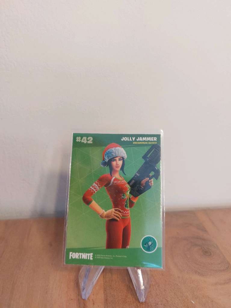 2020 Panini Fortnite Jolly Jammer #42 Holofoil Holo Foil Uncommon Outfit  Card, € 20,- (1210 Wien) - willhaben