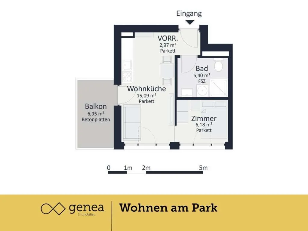 Apartment in Graz, Karlau, Gries - Ansicht 2