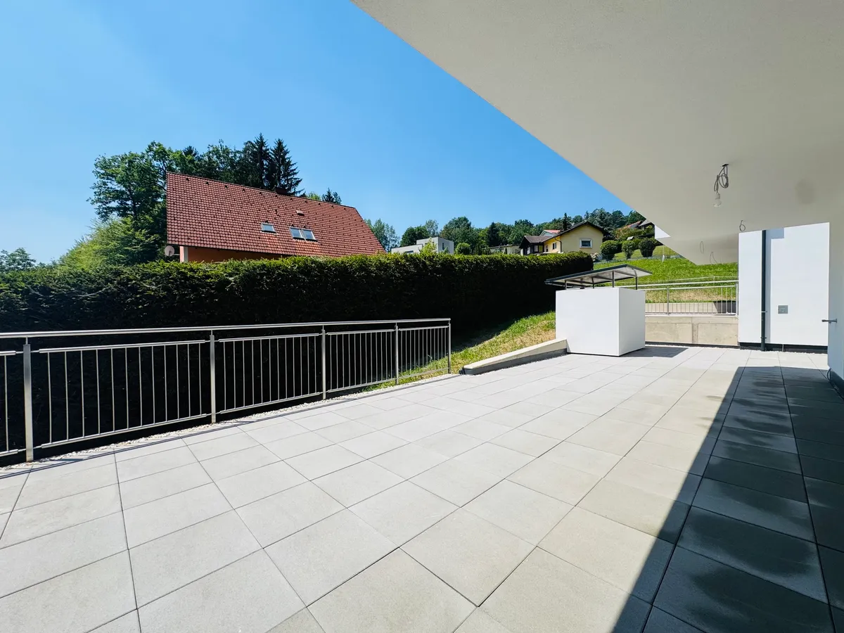 ## NURMEHR EINZIEHEN..NEUBAU... tolle 2 Zimmerwohnung mit über 100m² Garten...Lift und Tiefgarage !!## - Ansicht 2