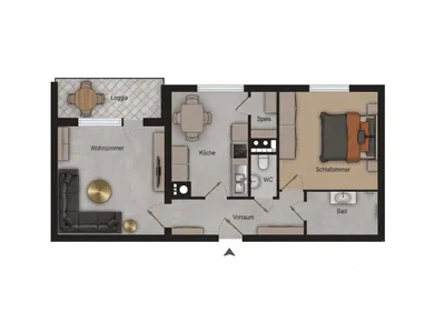 2-Zimmer-Wohnung kaufen in Graz-Umgebung – 55,66 m², € 125.000 – Bild 14 von 16