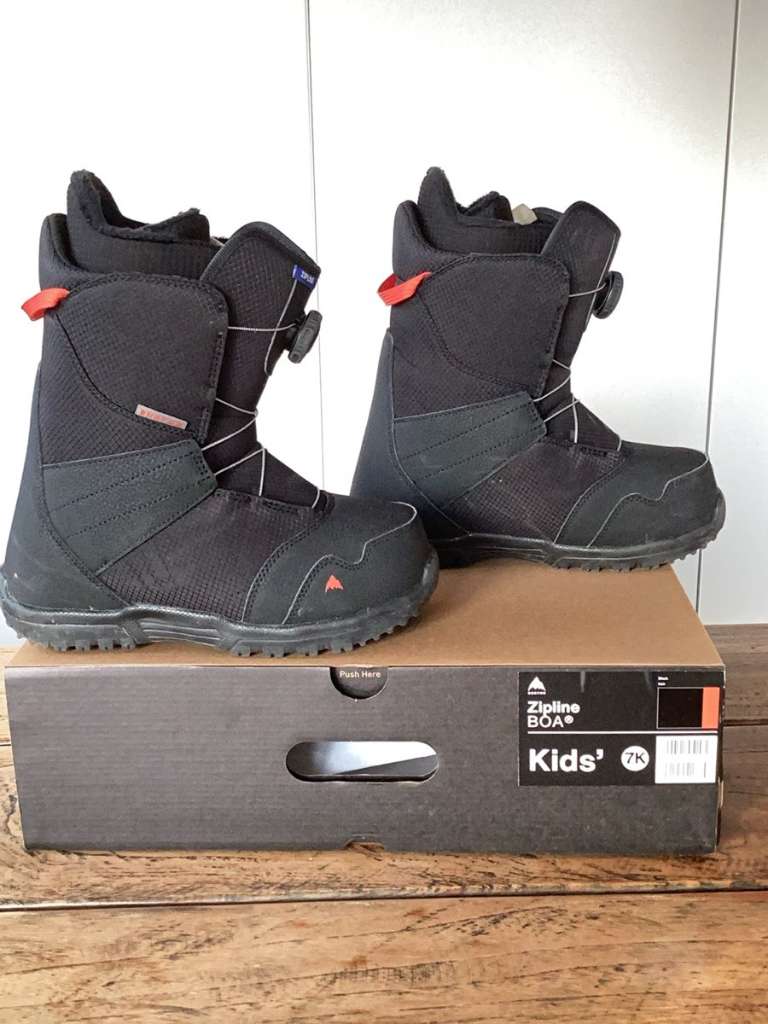 BURTON Zipline BOA Snowboardboots, Kids Gr. 40; 25 cm Neuwertig