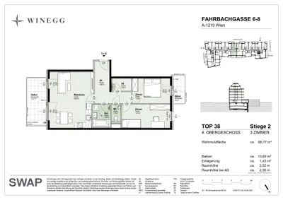 3-Zimmer-Wohnung kaufen in Wien – 68,77 m², € 527.300 – Bild 28 von 28