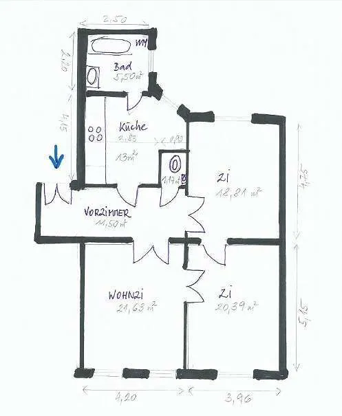 Wohnung – Wien, Hetzendorf - Ansicht 2