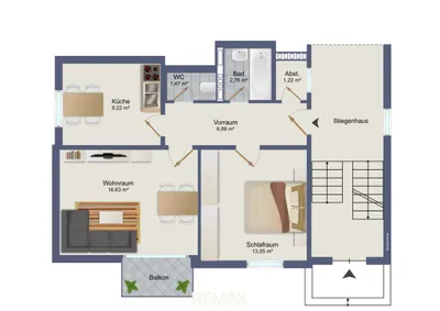 2-Zimmer-Wohnung kaufen in Graz-Umgebung – 54 m², € 77.000 – Bild 10 von 10
