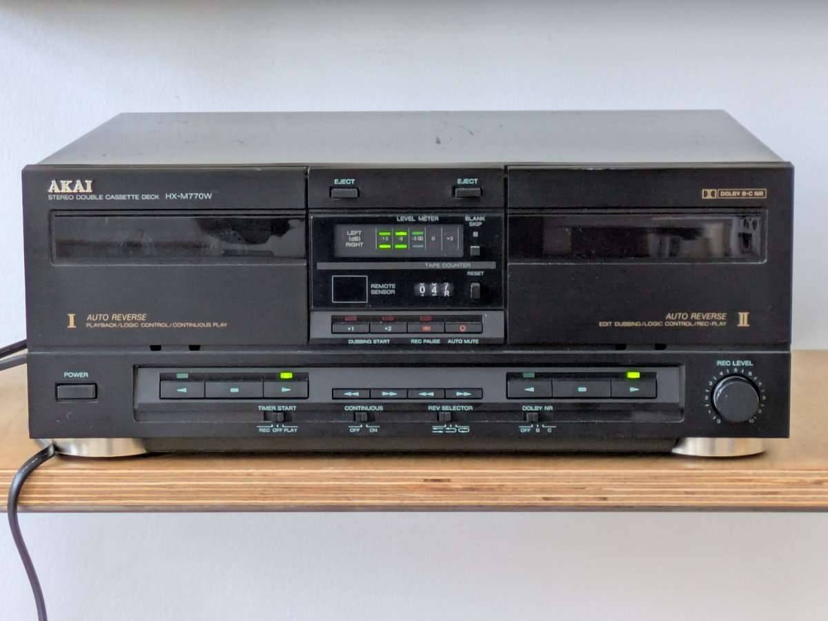 PLATINE AKAI AP-M459 + Ampli Akai AT-M459L - Bon état général EUR 69,99 - FR