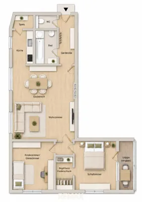 3-Zimmer-Wohnung kaufen in Gmunden – 78 m², € 199.000 – Bild 17 von 17