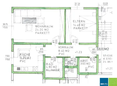 2-Zimmer-Wohnung kaufen in Sankt Veit an der Glan – 66,56 m², € 99.000 – Bild 9 von 9