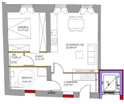 Gewerbeimmobilie kaufen in Braunau am Inn – 212,82 m², € 838.800 – Bild 7 von 10