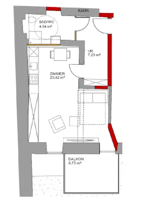 Gewerbeimmobilie kaufen in Braunau am Inn – 212,82 m², € 838.800 – Bild 6 von 10