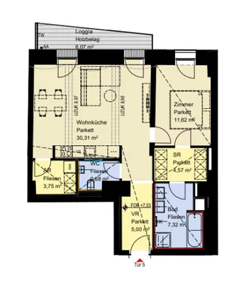 2-Zimmer-Wohnung kaufen in Wien – 71,28 m², € 528.900 – Bild 18 von 18