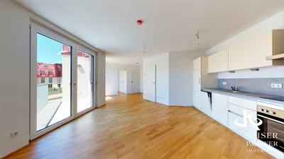 Moderne 2-Zi-Wohnung mit Balkon & Grünblick! – Bild 2