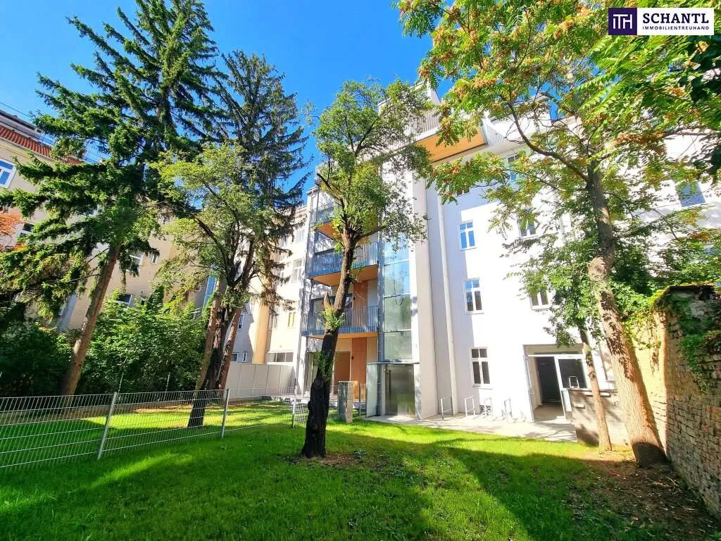 LETZTE WOHNUNG - Schnell sein! Ein Altbau, der verzaubert! Umfangreich und hochwertig sanierte Wohnschönheit mit großem Balkon und effizienter Erdwärme! Viel Privatsphäre + Viel Raum + Viel Grün! - Ansicht 3