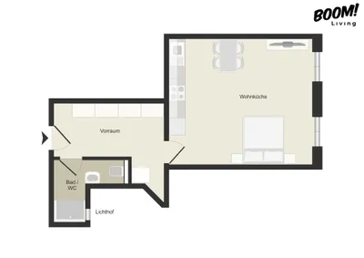 1-Zimmer-Wohnung kaufen in Wien – 35 m², € 179.000 – Bild 8 von 8