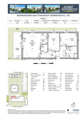 3-Zimmer-Wohnung mieten in Gänserndorf – 81,23 m², € 895 – Bild 6 von 7