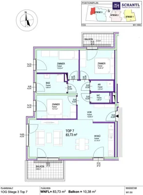 1-Zimmer-Wohnung kaufen in Gänserndorf – 83,73 m², € 449.900 – Bild 13 von 13