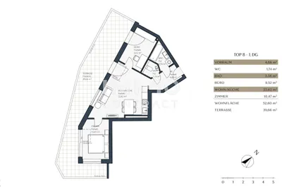 3-Zimmer-Wohnung kaufen in Wien – 52,6 m², € 369.000 – Bild 8 von 8