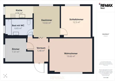4-Zimmer-Haus kaufen in Baden – 68,93 m², € 250.000 – Bild 18 von 18