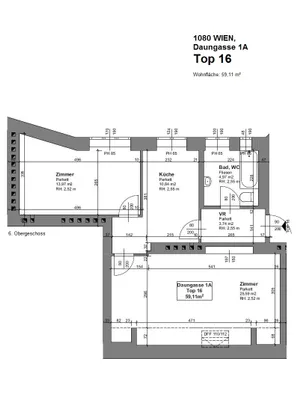 2-Zimmer-Wohnung mieten in Wien – 59,11 m², € 1.039 – Bild 8 von 9
