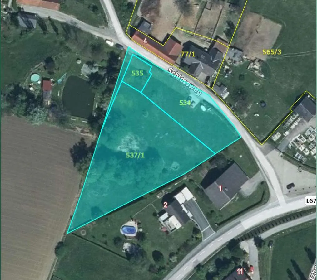 Großzügiges Baugrundstück in der Gemeinde Spielfeld - 4.279 m² voller Möglichkeiten! - Ansicht 2