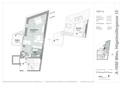2-Zimmer-Wohnung kaufen in Wien – 50,36 m², € 418.000 – Bild 12 von 12