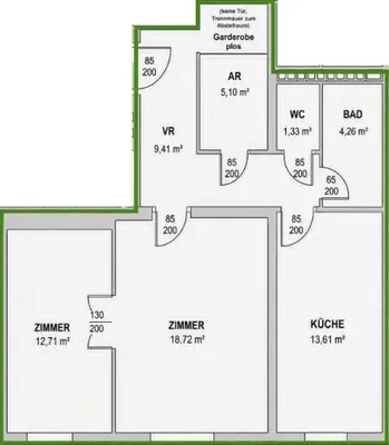 2-Zimmer-Wohnung kaufen in Wien – 65 m², € 300.000 – Bild 13 von 13