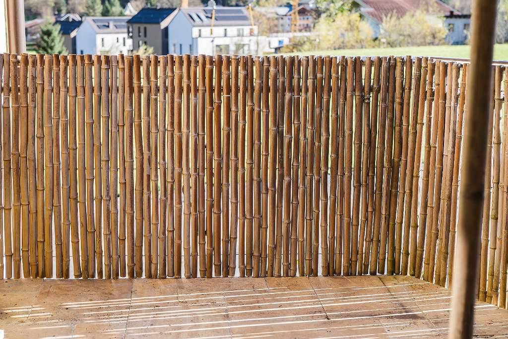 Sichtschutz Weidenmatte & Bambus - gebraucht, funktional, gut erhalten,   50,- (5611 Groarl) - willhaben