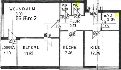 3-Zimmer-Wohnung kaufen in Salzburg-Umgebung – 66,65 m², € 210.000 – Bild 8 von 8