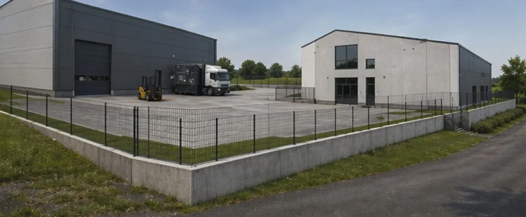 ZU MIETEN - Moderne Gewerbehalle mit Bürofläche - Neubau in Toplage von Thalheim - Ansicht 3