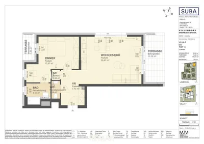 2-Zimmer-Wohnung kaufen in Krems an der Donau – 63,34 m², € 392.000 – Bild 16 von 16