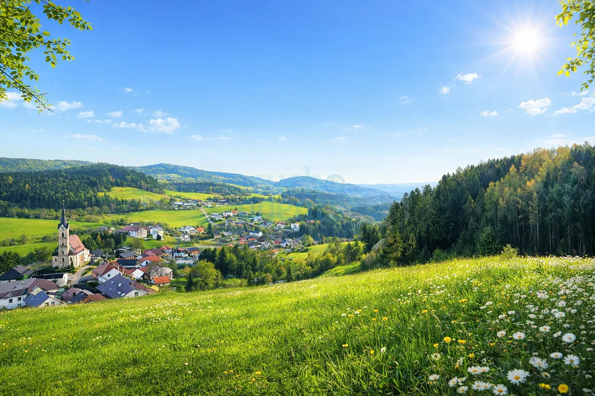 Neuer Preis! Träume verwirklichen - sonniges, preiswertes Baugrundstück mit herrlichem Weitblick - Widok 2