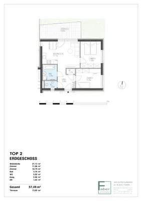 3-Zimmer-Wohnung kaufen in Graz – 58 m², € 279.125 – Bild 8 von 9