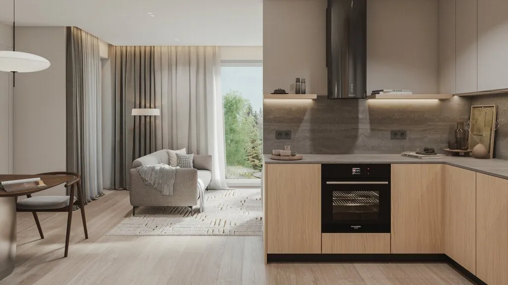Helle 2-Zimmer-Wohnung mit Sonnenterrasse - Ansicht 3