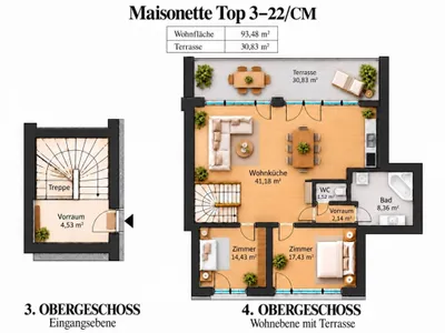 3-Zimmer-Wohnung kaufen in Wien – 93,48 m², € 395.000 – Bild 18 von 18