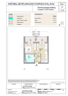 2-Zimmer-Wohnung mieten in Hartberg-Fürstenfeld – 39,34 m², € 539 – Bild 12 von 12