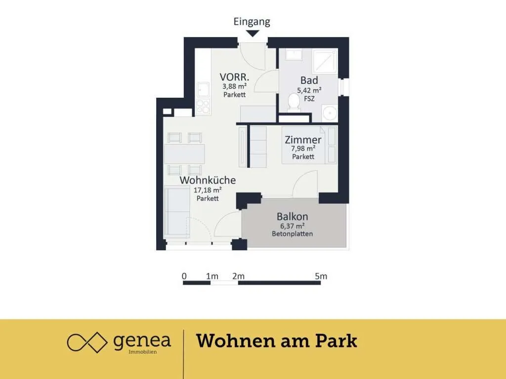 Urban wohnen mit Grünblick | The Bricks | Provisionsfrei - Ansicht 2