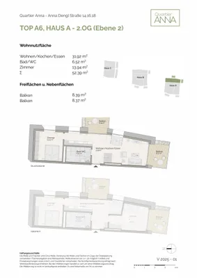 2-Zimmer-Wohnung kaufen in Innsbruck – 52,39 m², € 492.500 – Bild 8 von 8