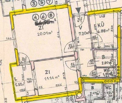 2-Zimmer-Wohnung mieten in Tulln – 53 m², € 402 – Bild 3 von 3