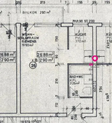 1-Zimmer-Wohnung mieten in Salzburg-Umgebung – 27 m², € 672 – Bild 6 von 6
