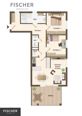 3-Zimmer-Wohnung kaufen in Villach – 72,47 m², € 350.000 – Bild 10 von 10