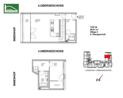 2-Zimmer-Wohnung mieten in Wien – 77,87 m², € 1.647 – Bild 23 von 23