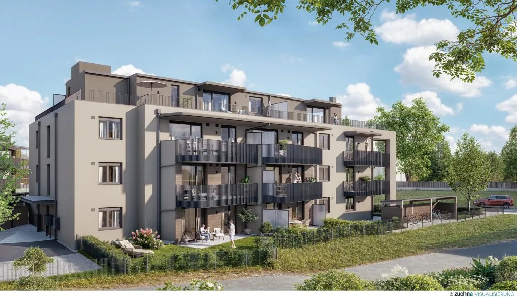 2 Zimmer Dachgeschoß Wohnung mit 34m² Terrasse in Bürmoos - Widok 2