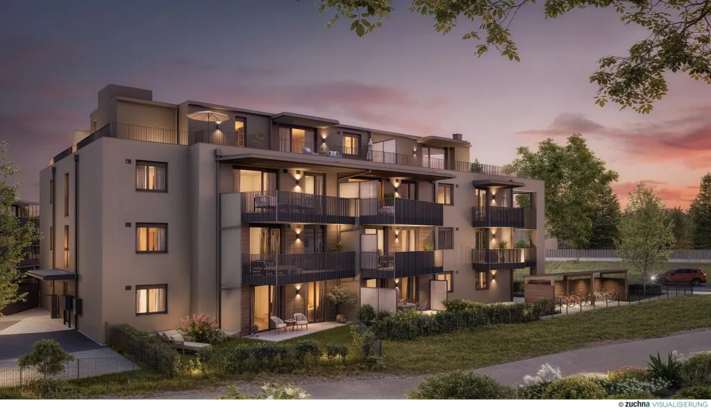 2 Zimmer Dachgeschoß Wohnung mit 34m² Terrasse in Bürmoos - Widok 3
