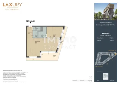 2-Zimmer-Wohnung kaufen in Wien – 57,3 m², € 580.000 – Bild 14 von 14