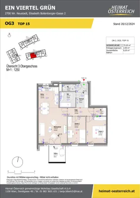 3-Zimmer-Wohnung kaufen in Wiener Neustadt – 77,45 m², € 262.743 – Bild 20 von 31