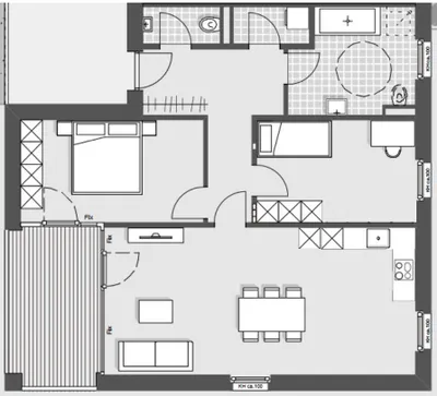 3-Zimmer-Wohnung mieten in Bregenz – 83,85 m², € 1.750 – Bild 14 von 14