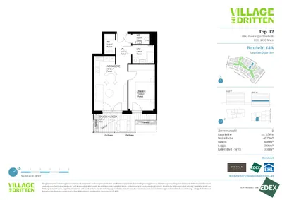 2-Zimmer-Wohnung kaufen in Wien – 46,72 m², € 329.400 – Bild 12 von 12