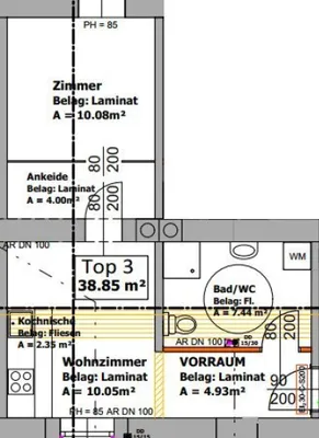 2-Zimmer-Wohnung kaufen in Sankt Pölten – 31,78 m², € 88.000 – Bild 7 von 7
